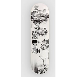 Polar Skate Aaron Herrington Fear Eats Soul 8.125" Skateboard deska white Cene