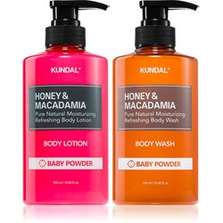 KUNDAL Honey & Macadamia Baby Powder set za telo Cene