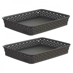 Curver Organizator MY STYLE – A4 – temno rjava Cene
