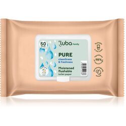 Luba Family Pure vlažilni toaletni papir 50 kos Cene