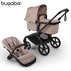 BUGABOO dječja kolica 2u1 fox™ 5 renew complete black/desert taupe mélange Cene