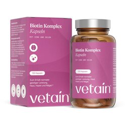 Vetain Kompleks biotina s cinkom in selenom - 120 kaps. Cene