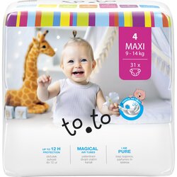 TOSAMA to.to pelene 4 maxi 9-14kg, 31kom Cene