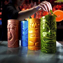  Tiki havajske šolje 4 komada Cene