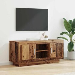 vidaXL TV ormar Staro drvo 102 x 35 x 45 cm Konstruirano drvo Cijene