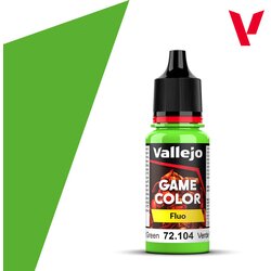 Vallejo fluorescent green 18ml - game color 72.104 Cene