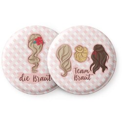 Spielehelden Značke Haare Djevojčino zbogom slobode 12 znački 5,6 cm ekstra velike Poklon za djevojački oproštaj od slobode Cijene