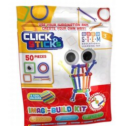 Play Hub Kreativni set Clicksticks, 50 dijelova Cene