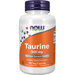 Now Foods sada taurin 500mg/100 kapsula Cene