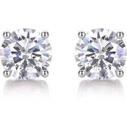 Luxoria_Moissanite Luxoria Moissanite Lumiere Bijoux de Lumière Moissanite Mindjuše 2 * 0.5ct Cene