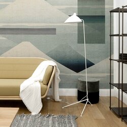  Podna lampa — METAL WHITE Cijene