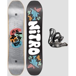 Nitro Ripper Kids + Charger Micro Set Kids Snowboard set uni Cene