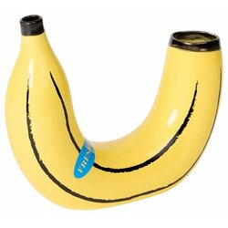 DOIY Vaza Banana, žuta, 22 cm, Cene