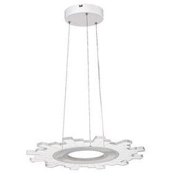 Rabalux felicity,visilica led 30W, bela/transp Cene