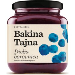 Bakina Tajna džem divlja borovnica 375g Cene