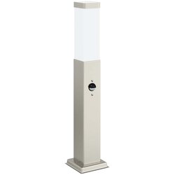 vidaXL Stebriček s senzorjem 50 cm nerjaveče jeklo IP44, (5000296944) Cene