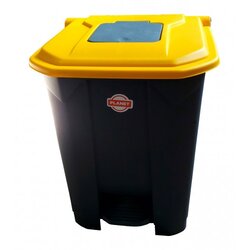 Planet Kanta za smeće sa pedalom 50l UP226 antracit žuta Cene