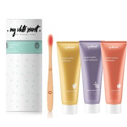 My White Secret Gift Pack Fruits Toothpaste + Toothbrush set njege za zube Cene