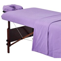 Mastermassage flanelski set prekrivač 3/1 100% Pamuk - Purple Cene