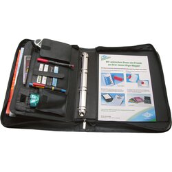 Wedo 58 3001 personal organizer Leather Black Cene