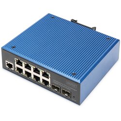 Delock Digitus Industrial 8+2 -Port L2 managed Gigabit Ethernet Switch Cene
