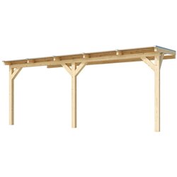 Lesene pergole WEKA Lesena vrtna pergola 672 (5,4×2,7 m) Cene