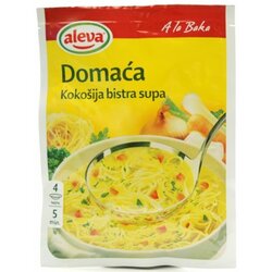 Aleva domaća kokošija bistra supa 45g kesica Cene