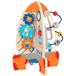 Tooky Toy velika drvena obrazovna igračka, višenamjenska raketa Cene