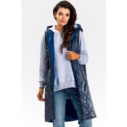 Awama Woman's Vest A683 Navy Blue Cijene