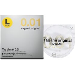 Sagami Original 0,01 L - kondom - 58mm (1kos) Cene