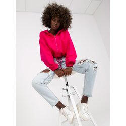 RUE PARIS Sweatshirt-RV-BL-8081.36P-fuchsia Cene