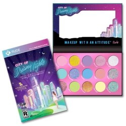 Rude Cosmetics paleta pigmenata i senki za oči city of dreamy lights Cene