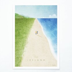 Travelposter Poster Ireland, A3 Cene