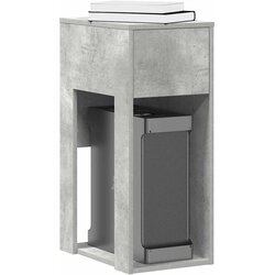 TOWER stalak za računalo s ladicom boja betona 30x44x74 cm Cene