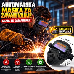 KUDA U KUPOVINNU Automatska maska za zavarivanje sa samozatamnjivanjem - solarna Cene