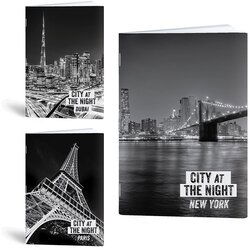 Rucksack Only Zvezek A4 Črna Mesta, črte z 9 mm robom, 52 listov, sortirano Cene