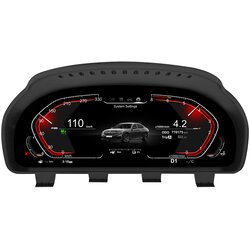 JUNSUN 12,3'' LCD Cluster Digitalni merilnik hitrosti Instrument Cluster za BMW serije 5 F10 F11 F18 F25 F26, (22148584) Cene
