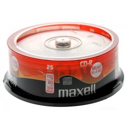Maxell CD-R 52x Music XL-II 80 Audio - 25 kom Cene