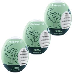 Satisfyer Masturbator Egg Set Riffle 3 pack Cene