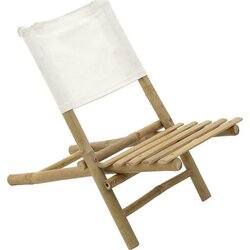 Diker HOME Bambus stolica sklopiva sa podesivim naslonom 40x80x60 cm smeđa Cene