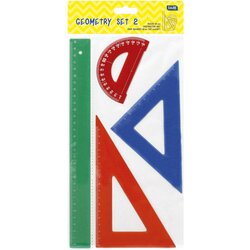 Geometrijski SET GT2 SREDNJI U BOJI EDUCA BLISTER Cene