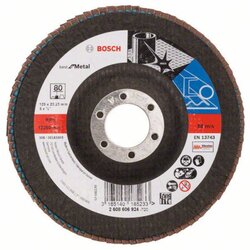 Bosch lamelni brusni disk X571, best for metal prečnik 125 mm granulacija 80, kolenasti ( 2608606924 ) Cene