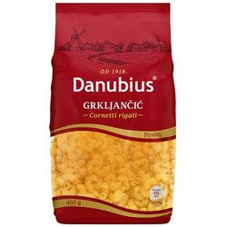 Danubius testenina Grkljančić rebro 400g Cene