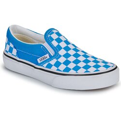 Vans Slips on Classic Slip-On COLOR THEORY CHECKERBOARD Bright Azure Modra Cene