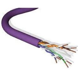 Leviton U/UTP 4x2x24AWG CAT6 LSHF/LSZH - EuroClass Eca 1 pak=305m ( C6u-eca-b305vt4 ) Cene