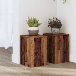 vidaXL Stalci za biljke 2 kom 20x20x30 cm konstruirano drvo Cijene