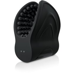 CONTROL by Sir Richard's Vibrating Silicone Edger Black Cene