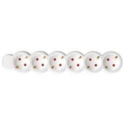Home Produžni kabl, 6 utičnice, 1.5mm², 5 met - NV 6-5/WH/1, 5, Bijeli Cijene
