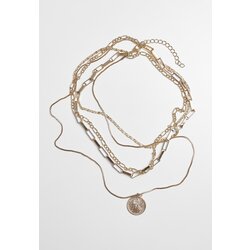 Urban Classics Accessoires Gold coin layering necklace Cene