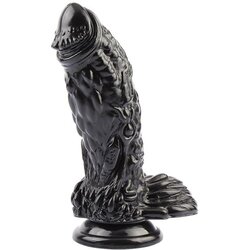 CHISA NOVELTIES Chisa Doombringer Dildo 17.5cm Black Cene
